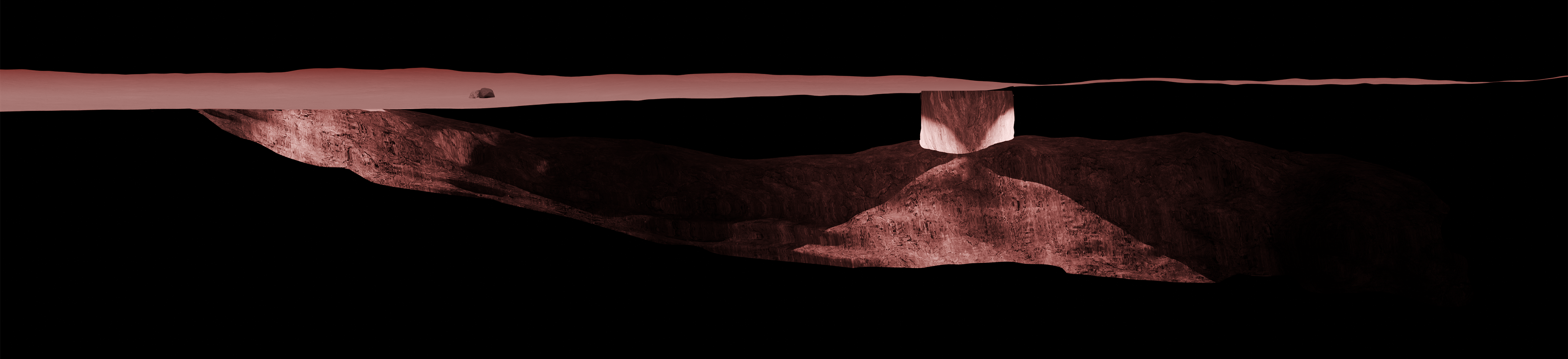Radiation analysis of lunar lava tube